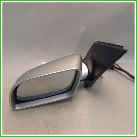 Specchio Specchietto Retrovisore Sinistro SX Grigio Volkswagen Polo 4 Serie 2001-2005  Originale Usato