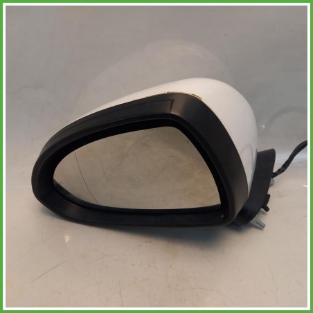 Specchio Specchietto Retrovisore Sinistro SX Bianco Opel Corsa D 2011  Originale Usato