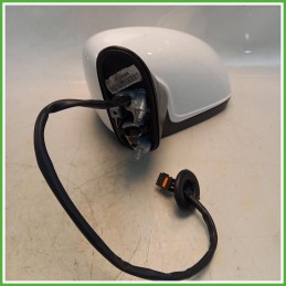 Specchio Specchietto Retrovisore Sinistro SX Bianco Opel Corsa D 2011  Originale Usato