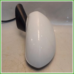Specchio Specchietto Retrovisore Sinistro SX Bianco Opel Corsa D 2011  Originale Usato