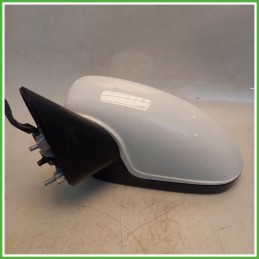 Specchio Specchietto Retrovisore Sinistro SX Bianco Opel Corsa D 2011  Originale Usato
