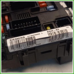 Body Computer Centralina Modulo BCM BSI Siemens U118470003 Citroen Xsara Picasso 1.6 16v. 9650618480 Benzina 2004-2011