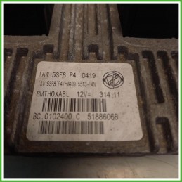 Centralina Motore Iniezione ECU Magneti Marelli IAW5SF8P4 Fiat Panda 2 Serie 1.4 Natural Power 16v. 51886068 Metano 2010-2011