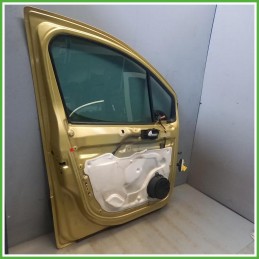 Porta Portiera Sportello Anteriore Sinistro SX Citroen Berlingo 3 Serie Giallo Multispace 5 Porte 2008-2015 Originale Usato