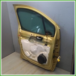 Porta Portiera Sportello Anteriore Sinistro SX Citroen Berlingo 3 Serie Giallo Multispace 5 Porte 2008-2015 Originale Usato