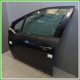 Porta Portiera Sportello Anteriore Sinistro SX Peugeot 208 1 Serie Grigio Scuro Berlina 5 Porte 2015-2019 Originale Usato