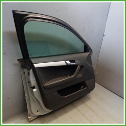 Porta Portiera Sportello Anteriore Sinistro SX Audi A3 8PA Sportback Grigio Berlina 5 Porte 2008-2010 Originale Usato