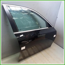Porta Portiera Sportello Anteriore Destro DX Bmw Serie 5 E60 Berlina Nero Berlina 4 Porte 2003-2010 Originale Usato