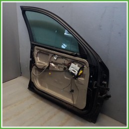 Porta Portiera Sportello Anteriore Sinistro SX Bmw Serie 5 E60 Berlina Nera Berlina 4 Porte 2003-2010 Originale Usato