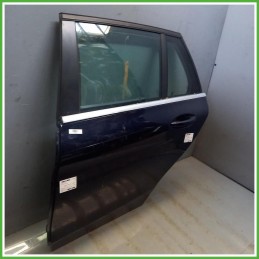 Porta Portiera Sportello Posteriore Sinistro SX Mercedes Classe C S205 SW Blu Station Wagon 5 Porte 2014-2018 Originale Usato