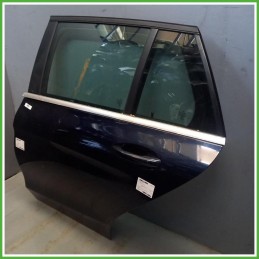 Porta Portiera Sportello Posteriore Sinistro SX Mercedes Classe C S205 SW Blu Station Wagon 5 Porte 2014-2018 Originale Usato