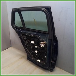 Porta Portiera Sportello Posteriore Sinistro SX Mercedes Classe C S205 SW Blu Station Wagon 5 Porte 2014-2018 Originale Usato