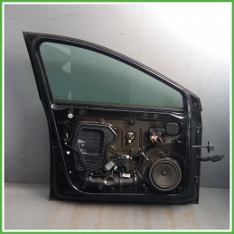 Porta Portiera Sportello Anteriore Sinistro SX Seat Leon 5F1 Nero Berlina 5 Porte 2016-2020 Originale Usato