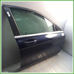 Porta Portiera Sportello Anteriore Destro DX Mercedes Classe C S205 SW Blu Station Wagon 5 Porte 2014-2018 Originale Usato