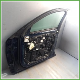 Porta Portiera Sportello Anteriore Destro DX Mercedes Classe C S205 SW Blu Station Wagon 5 Porte 2014-2018 Originale Usato
