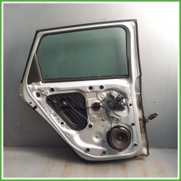 Porta Portiera Sportello Posteriore Sinistro SX Seat Leon 5F1 Grigio Berlina 5 Porte 2013-2016 Originale Usato
