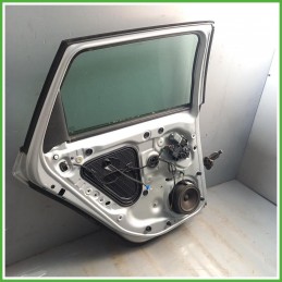 Porta Portiera Sportello Posteriore Sinistro SX Seat Leon 5F1 Grigio Berlina 5 Porte 2013-2016 Originale Usato