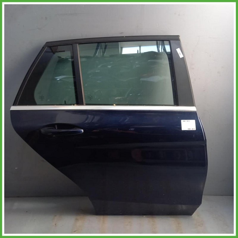 Porta Portiera Sportello Posteriore Destro DX Mercedes Classe C S205 SW Blu Station Wagon 5 Porte 2014-2018 Originale Usato