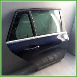 Porta Portiera Sportello Posteriore Destro DX Mercedes Classe C S205 SW Blu Station Wagon 5 Porte 2014-2018 Originale Usato