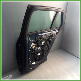 Porta Portiera Sportello Posteriore Destro DX Mercedes Classe C S205 SW Blu Station Wagon 5 Porte 2014-2018 Originale Usato