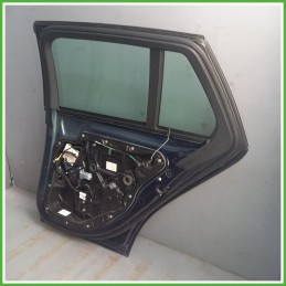 Porta Portiera Sportello Posteriore Destro DX Mercedes Classe C S205 SW Blu Station Wagon 5 Porte 2014-2018 Originale Usato