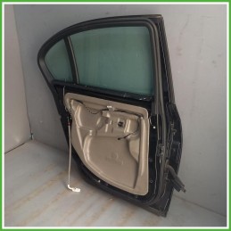 Porta Portiera Sportello Posteriore Sinistro SX Bmw Serie 5 E60 Berlina Nero Berlina 4 Porte 2003-2010 Originale Usato