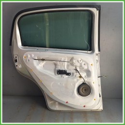 Porta Portiera Sportello Posteriore Sinistro SX Fiat Punto 3 Serie Grigio Berlina 5 Porte 2011-2018 Originale Usato
