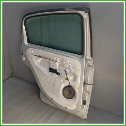 Porta Portiera Sportello Posteriore Sinistro SX Fiat Punto 3 Serie Grigio Berlina 5 Porte 2011-2018 Originale Usato