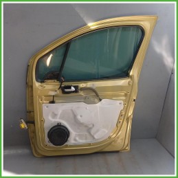 Porta Portiera Sportello Anteriore Destro DX Citroen Berlingo 3 Serie Giallo Multispace 5 Porte 2008-2015 Originale Usato