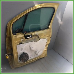 Porta Portiera Sportello Anteriore Destro DX Citroen Berlingo 3 Serie Giallo Multispace 5 Porte 2008-2015 Originale Usato