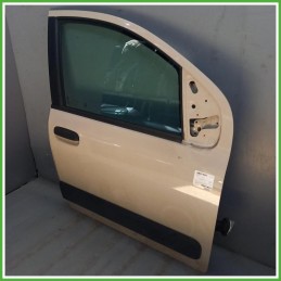 Porta Portiera Sportello Anteriore Destro DX Fiat Panda 3 Serie Beige Berlina 5 Porte 2012-2020 Originale Usato