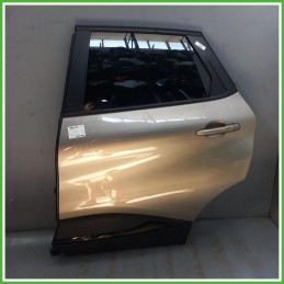 Porta Portiera Sportello Posteriore Sinistro SX Renault Captur 1 Serie Champagne Suv 5 Porte 2013-2017 Originale Usato
