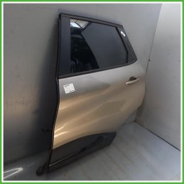 Porta Portiera Sportello Posteriore Sinistro SX Renault Captur 1 Serie Champagne Suv 5 Porte 2013-2017 Originale Usato