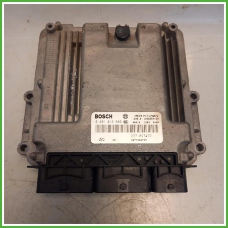 Centralina Motore Iniezione ECU Bosch 0281019889 Renault Captur 1 Serie 1.5 dCi 237103370R Gasolio 2013-2017