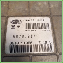 Centralina Motore Iniezione ECU Magneti Marelli G6110B01 Citroen AX 1.1 96104435 Benzina 1992-1997
