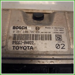 Centralina Motore Iniezione ECU Bosch 0261208702 Citroen C1 1 Serie 1.0 12v. 194369 Benzina 2005-2012