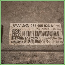 Centralina Motore Iniezione ECU Vdo 5WP4041204 Skoda Fabia 542 1.2 12v. 03E906023B Benzina 2006-2010