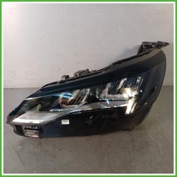 Faro Fanale Proiettore Sinistro SX Valeo 9836230480 Peugeot 3008 2 Serie 2020-2023 1675889580 Originale Usato