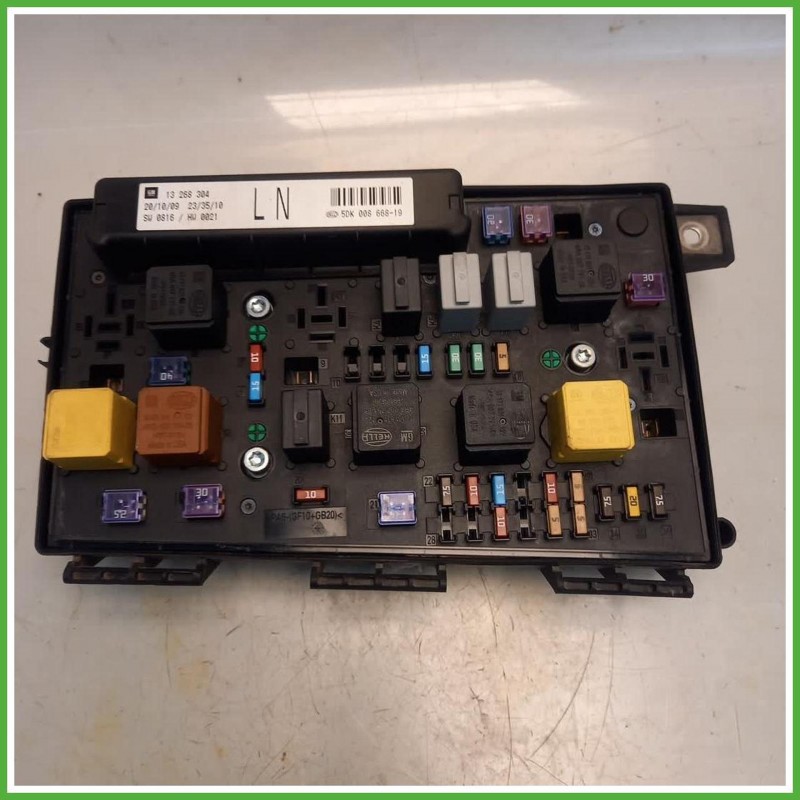 Body Computer Centralina Modulo BCM BSI Hella 5DK008668-19 Opel Astra H 1.4 16v. 13268304 Benzina 2004-2009