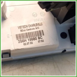 Comandi Clima AC Riscaldamento Condizionatore Visteon 2S6H19980BC Ford Fiesta 5 Serie 1.4 16v. 1379695 2002-2008