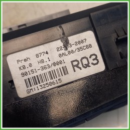 Comandi Clima AC Riscaldamento Condizionatore Opel 90151-363001 Opel Astra H 1.7 CDTi 16v. 13245116 2004-2009