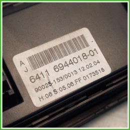 Comandi Clima AC Riscaldamento Condizionatore Preh 90025-153/0013 Bmw Serie 5 E60 Berlina 530d 3.0 24v. 64119122396 2003-2010