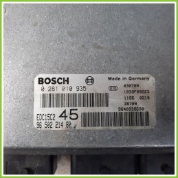 Centralina Motore Iniezione ECU BOSCH 0281010935 PEUGEOT 307 2.0 HDI 9650221480 Diesel 2001 2006