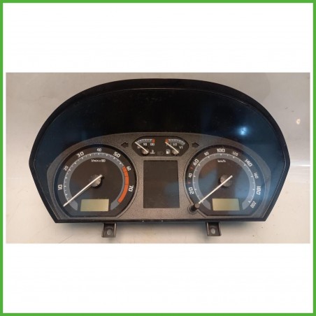 Quadro strumenti contachilometri tachimetro Vdo 110.080.253/019 Skoda Fabia 6Y2 1.4 16v. 6Y0920861MKD0 2004-2007