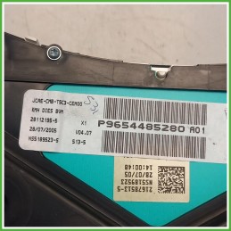 Quadro strumenti contachilometri tachimetro Sagem 28112195-5 Peugeot 307 2 Serie 1.6 HDi 16v. 6103K3 2005-2009