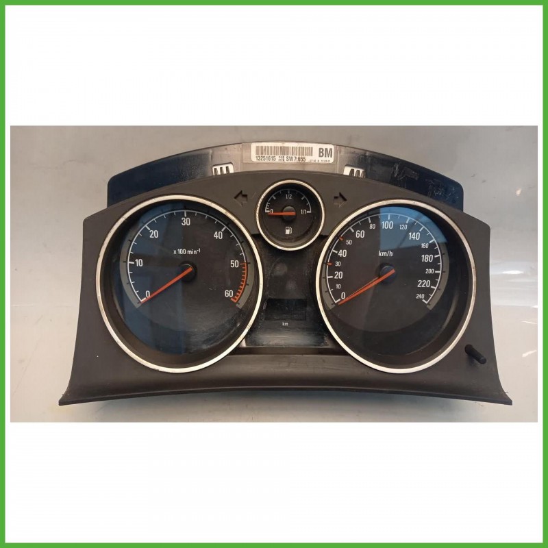 Quadro strumenti contachilometri tachimetro Siemens A2C53164392 Opel Astra H 1.7 CDTi 16v. 13308983 2004-2009
