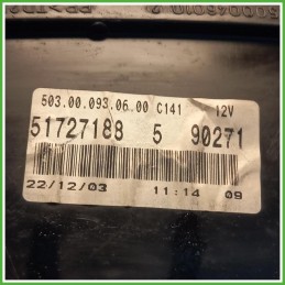 Quadro strumenti contachilometri tachimetro 503.00.093.06.00 Fiat Doblo 1 Serie 1.9 JTD Dynamic 46817746 2003-2005