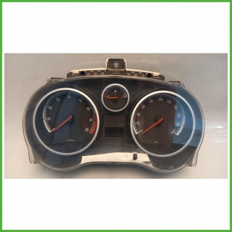 Quadro strumenti contachilometri tachimetro Johnson Controls Opel Corsa D 1.2 GPL 16v. 13252129 2009-2010