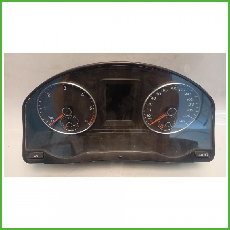 Quadro strumenti contachilometri tachimetro Vdo Volkswagen Golf Plus 2 Serie 2.0 TDi 16v. 5M0920870B 2009-2013