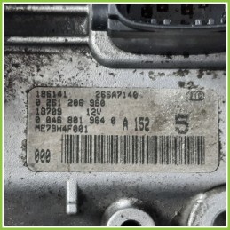 Centralina Motore Iniezione ECU BOSCH 0261208980 FIAT PUNTO 1N/1P 1.2 16V EL 46801964 Benzina 1999 2005